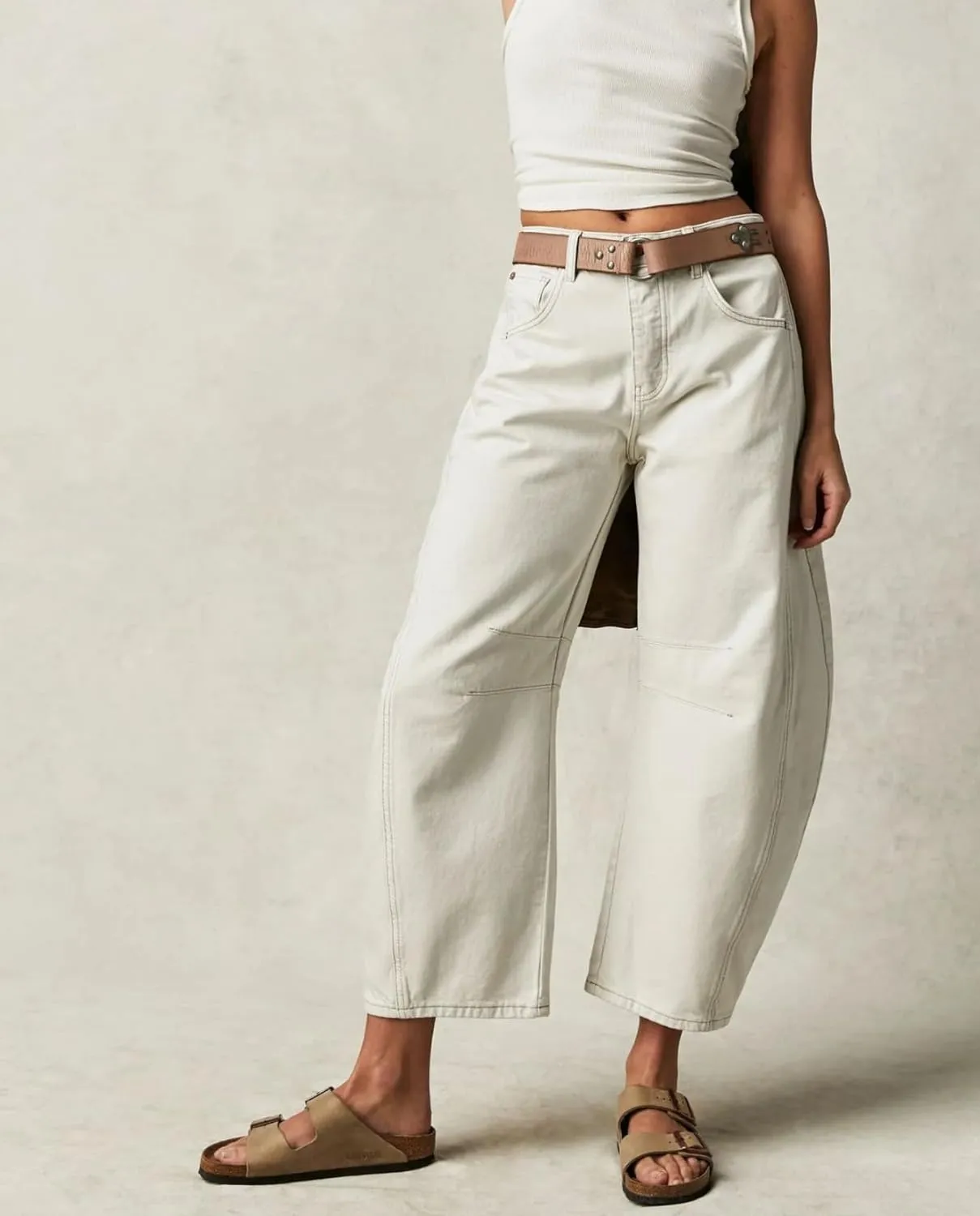 Barrel Jeans Women Baggy Boyfriend Jeans for Women y2k Cargo Wide Leg High Waist Midrise Button Fly 2024 Fall