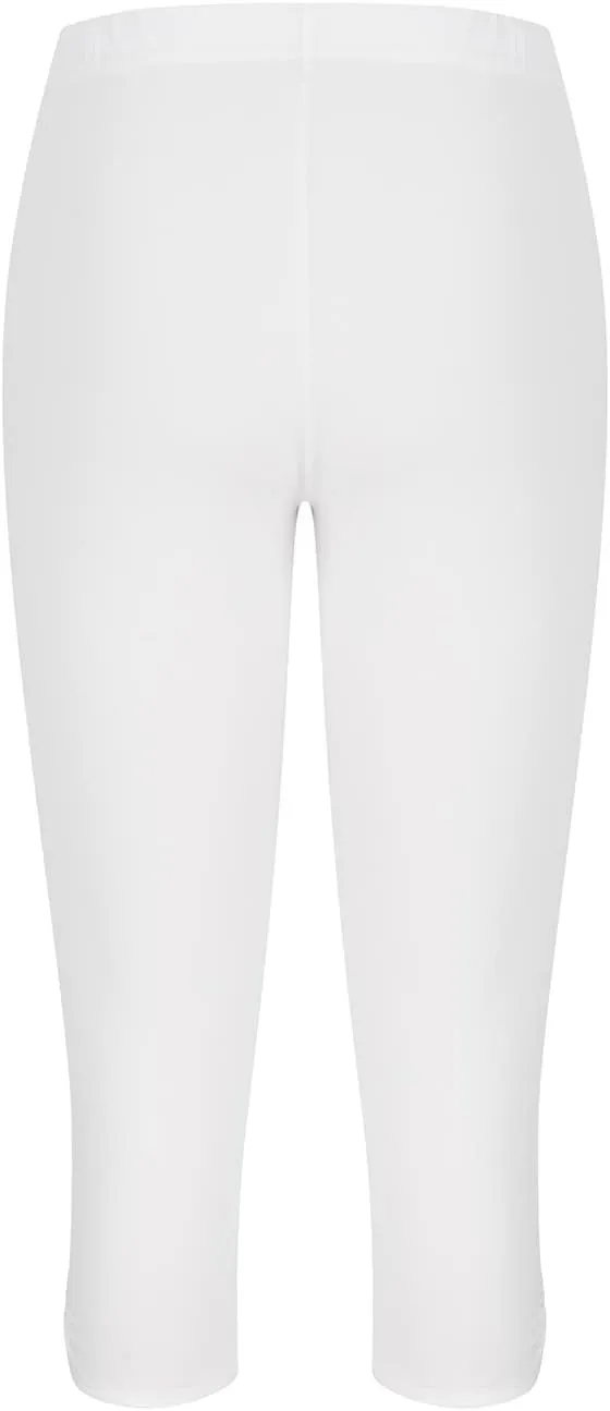 Capri Leggings for Women Trendy Casual Plus Size Yoga Pants Slim Fit Comfy Stretchy Workout Vacation Outfits