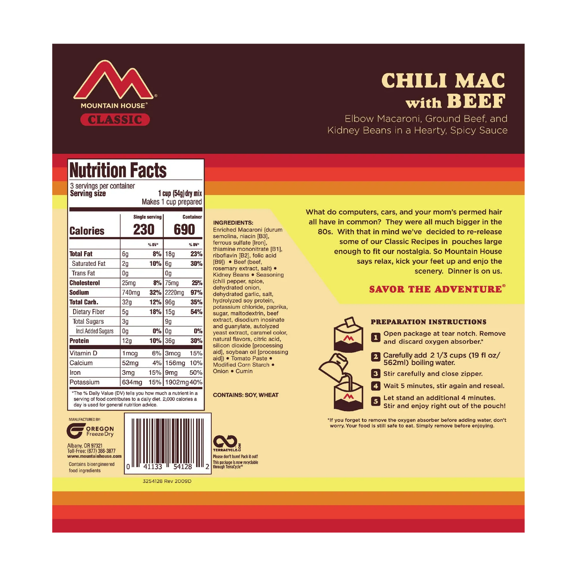 Classic Chili Mac with Beef