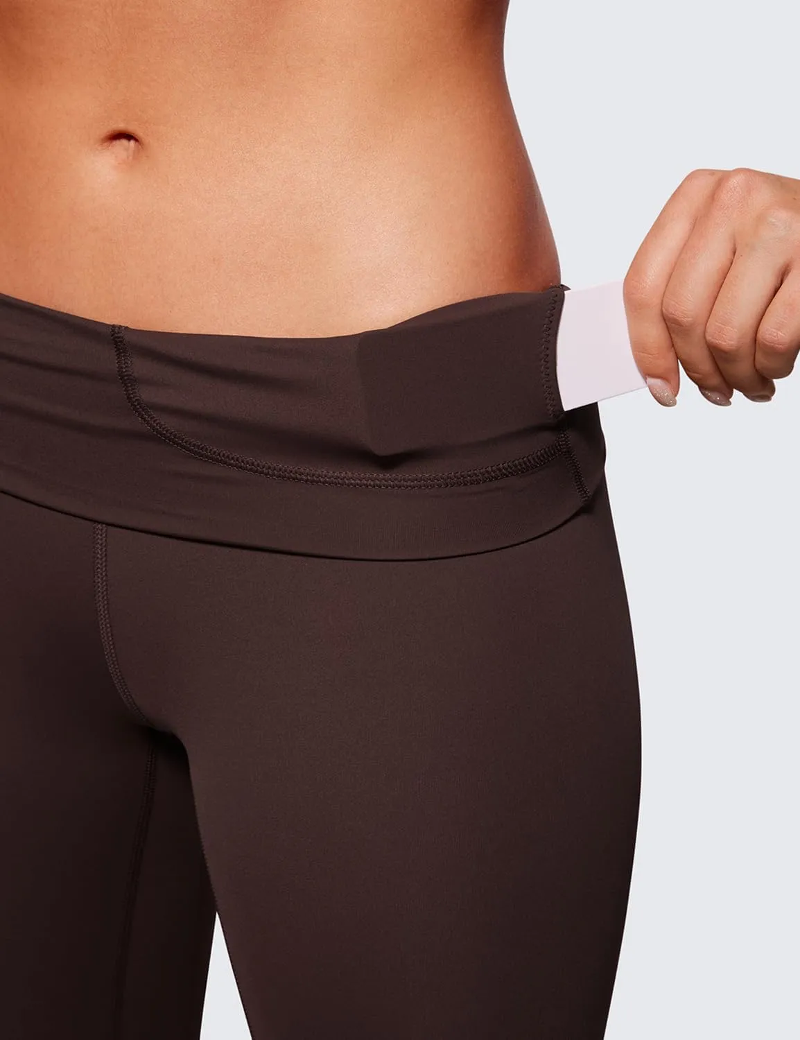 CRZ YOGA Womens Naked Feeling Workout 7/8 Yoga Leggings - 25 Inches High Waist Tight Pants