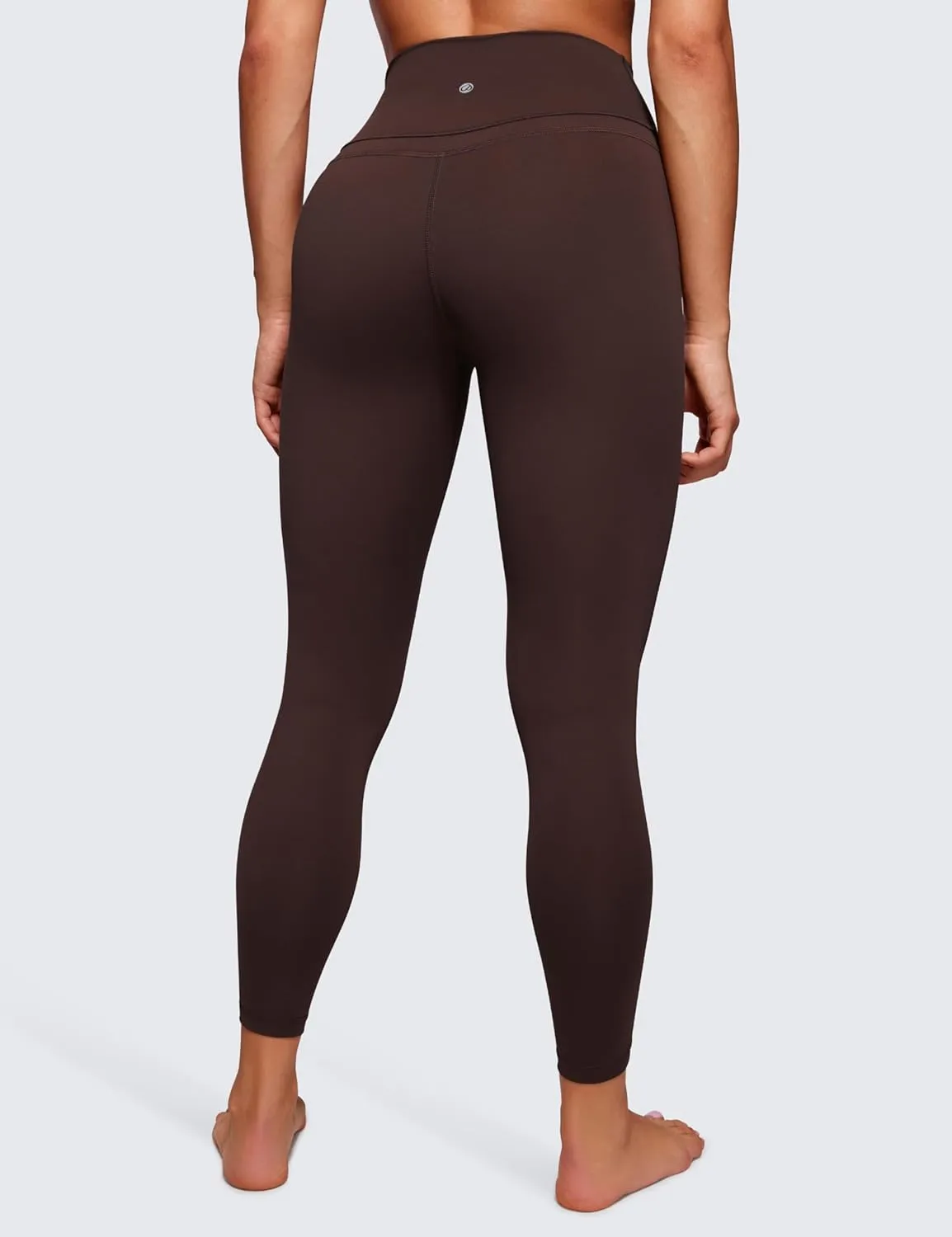 CRZ YOGA Womens Naked Feeling Workout 7/8 Yoga Leggings - 25 Inches High Waist Tight Pants