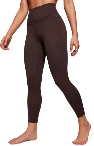 CRZ YOGA Womens Naked Feeling Workout 7/8 Yoga Leggings - 25 Inches High Waist Tight Pants