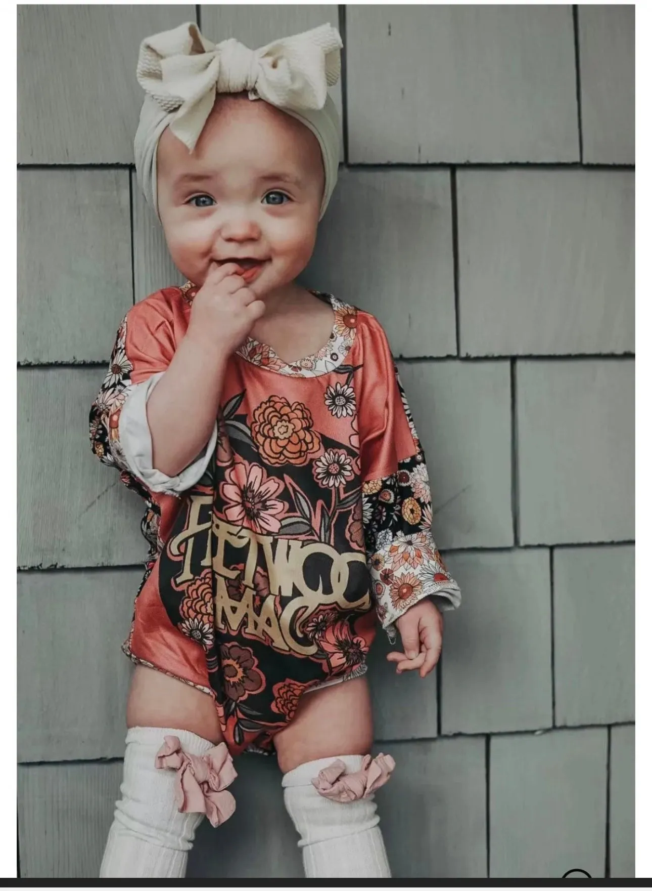 Fleetwood Mac Long Sleeves Romper