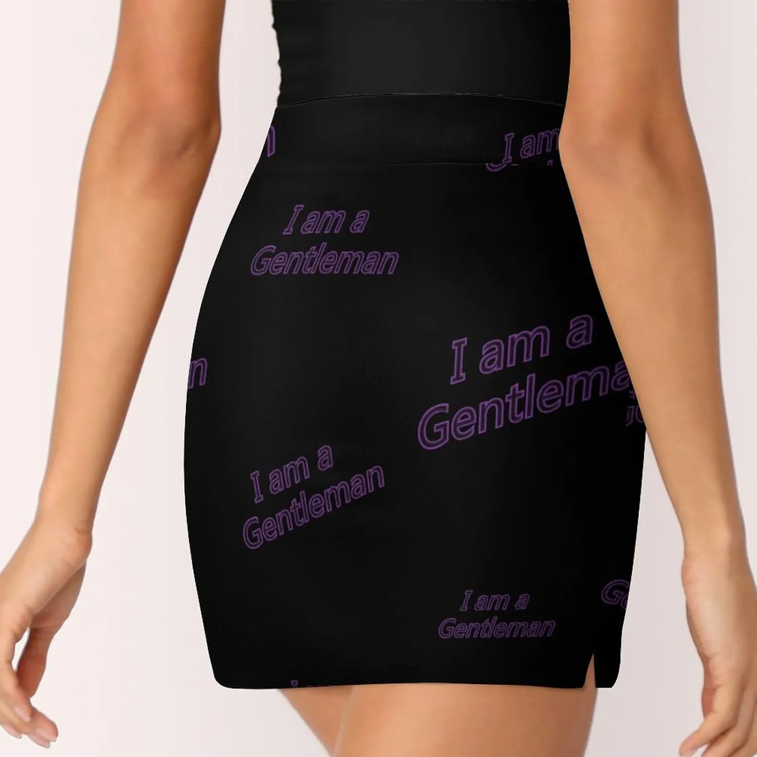 I Am A Gentleman Women's Skort Athletic Skirt Golf Skorts A-line Skirts with Built-in Shorts Pockets