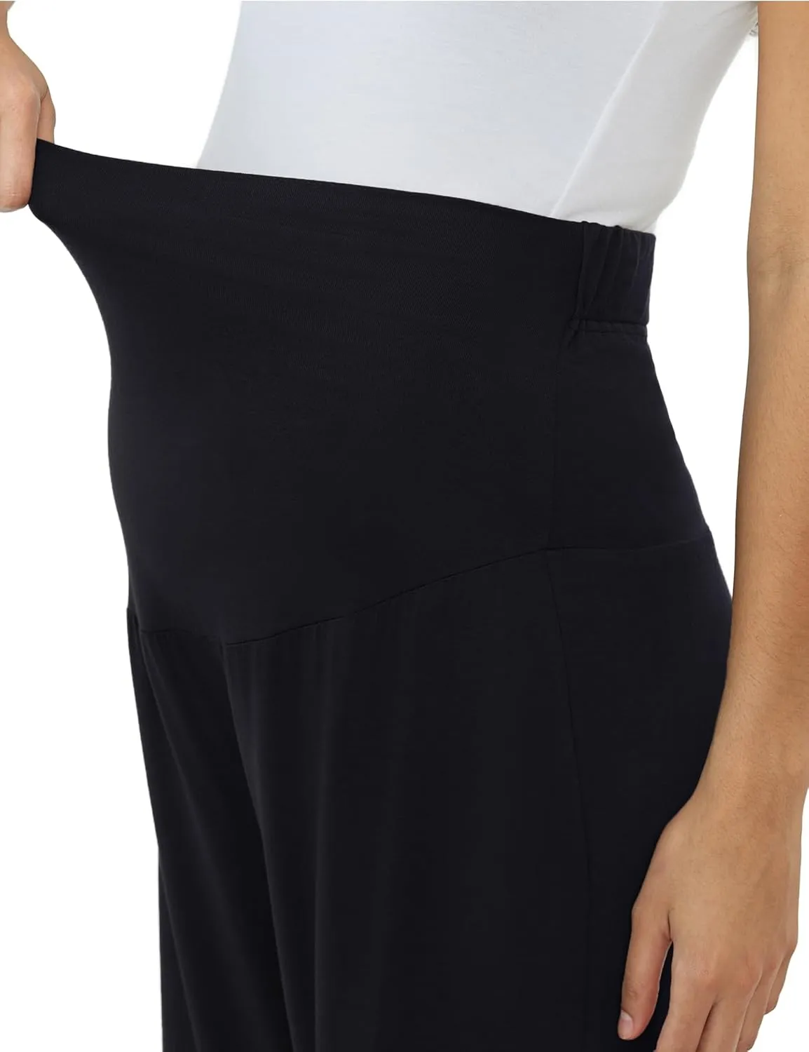 Joyaria Womens Maternity/Pregnancy Sweatpants Long Yoga/Pajama/Lounge Pants Over The Belly