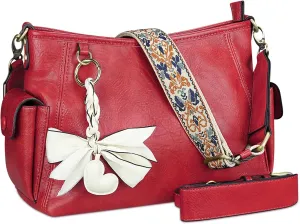 KITATU Soft Vegan Leather Hobo Shoulder Bags for Women Trendy Hobo Crossbody Bags Ladies Purses and Handbags with 2 Straps