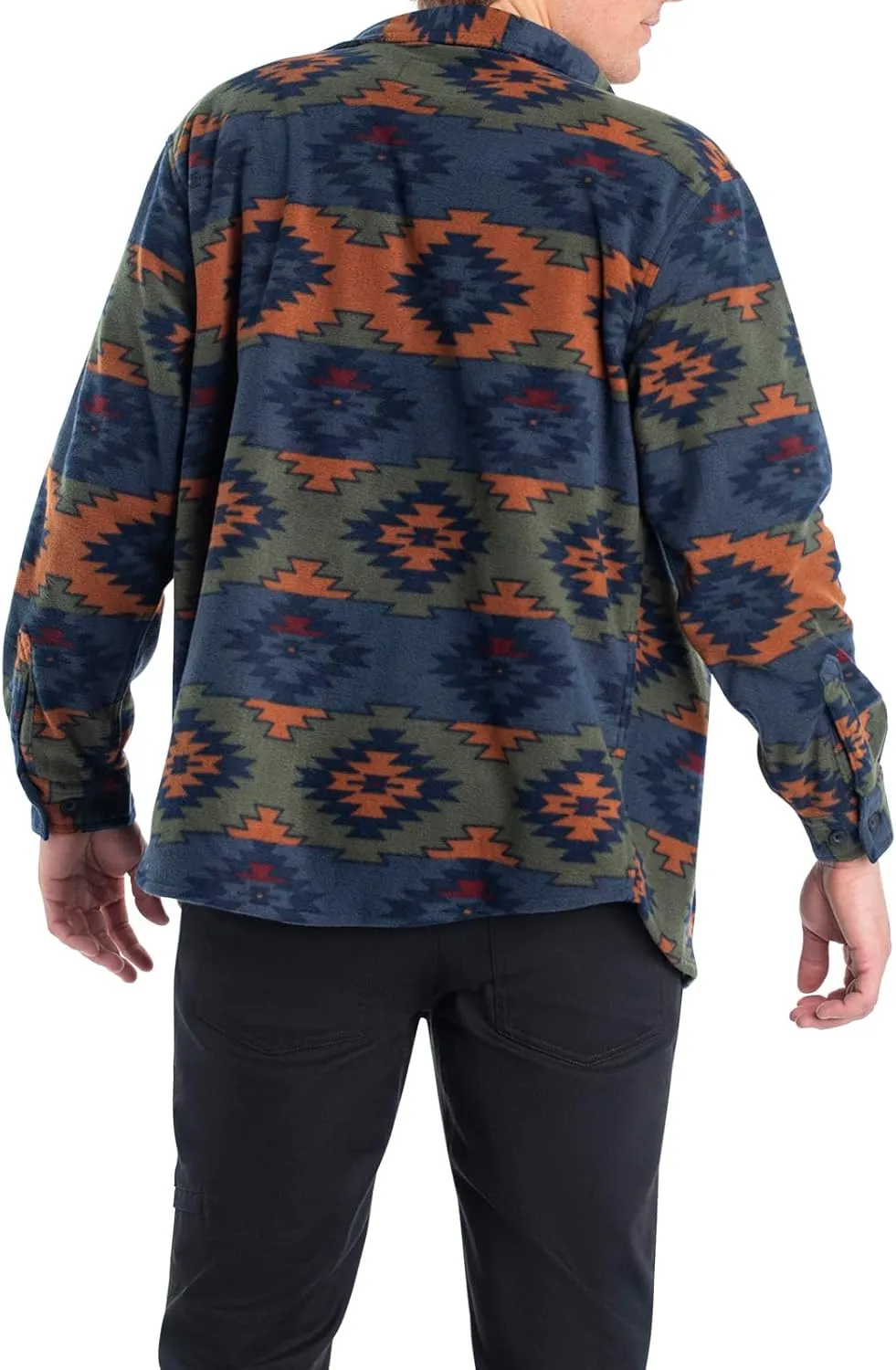 Legendary Whitetails Men's Navigator Fleece Button Up Shirt
