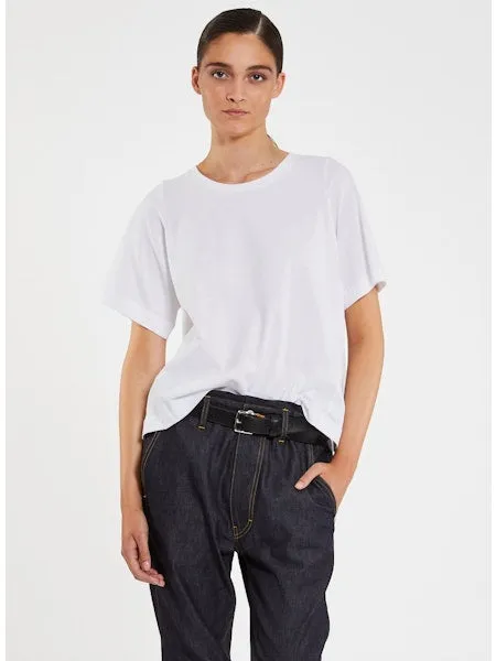 Lis Lareida Mac Short Sleeve Tee in White