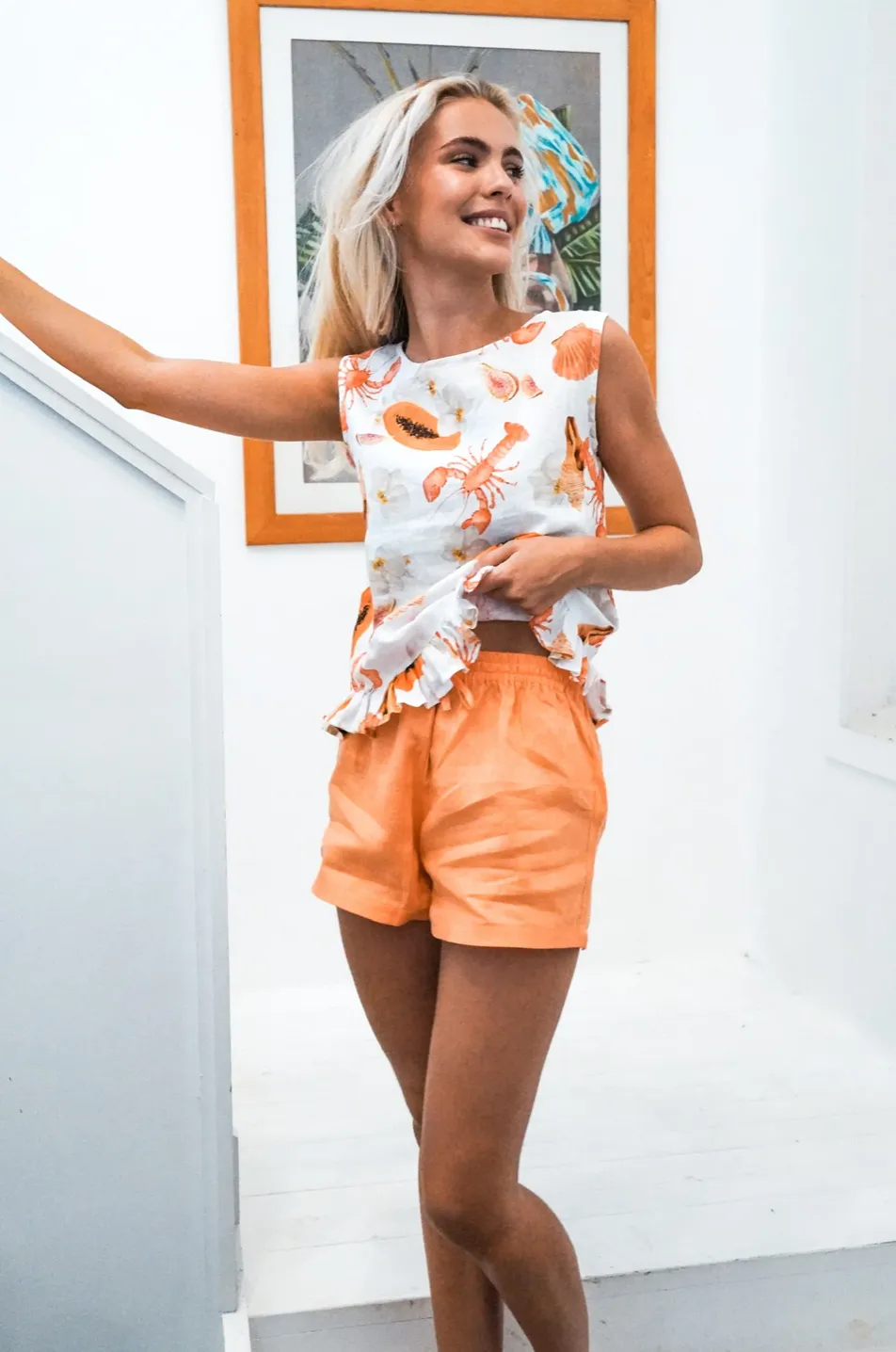 Mac Shorts Linen - Wholesale