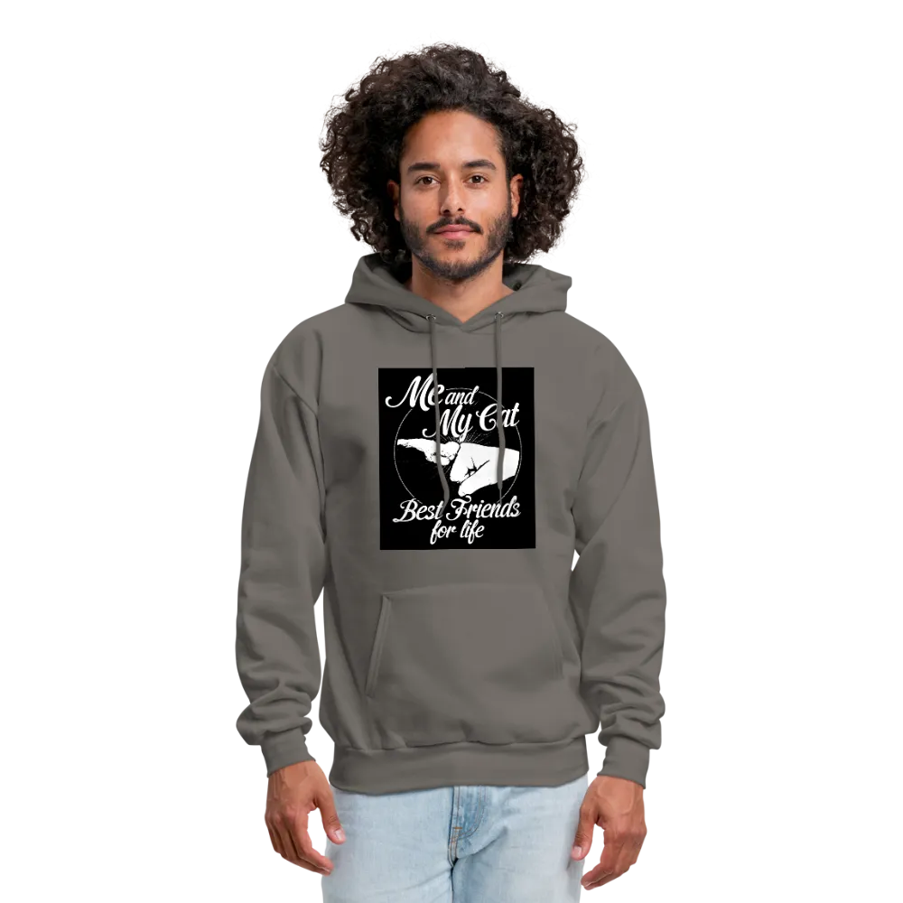 Me & My Cat Best Friends For Life Men's Hoodie