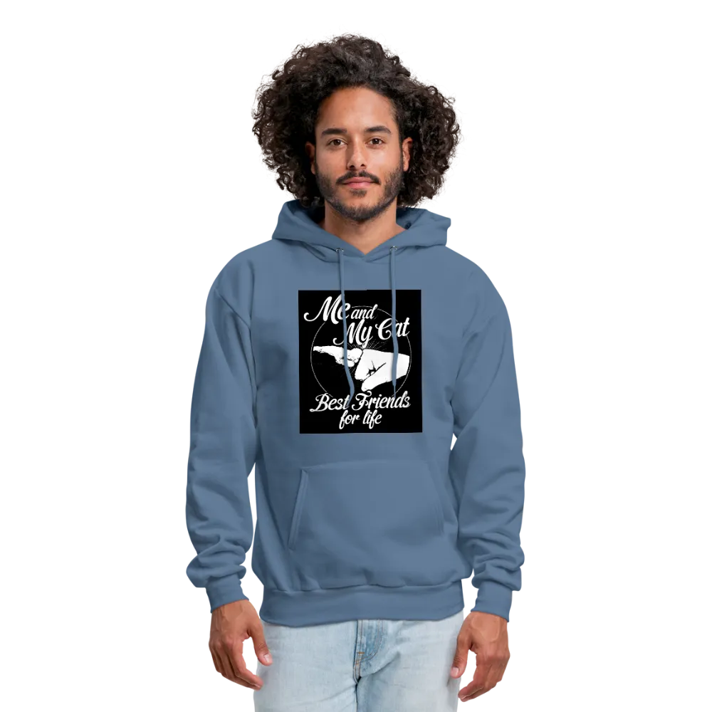 Me & My Cat Best Friends For Life Men's Hoodie