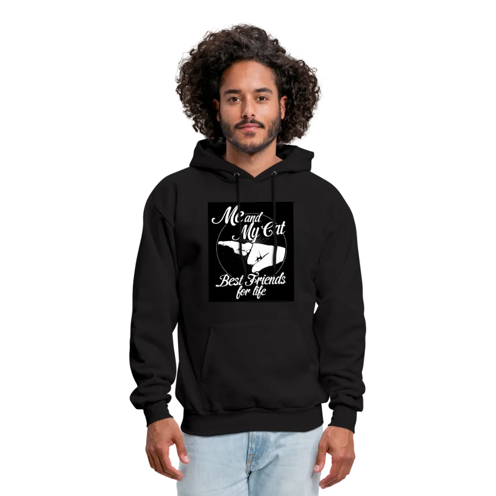 Me & My Cat Best Friends For Life Men's Hoodie