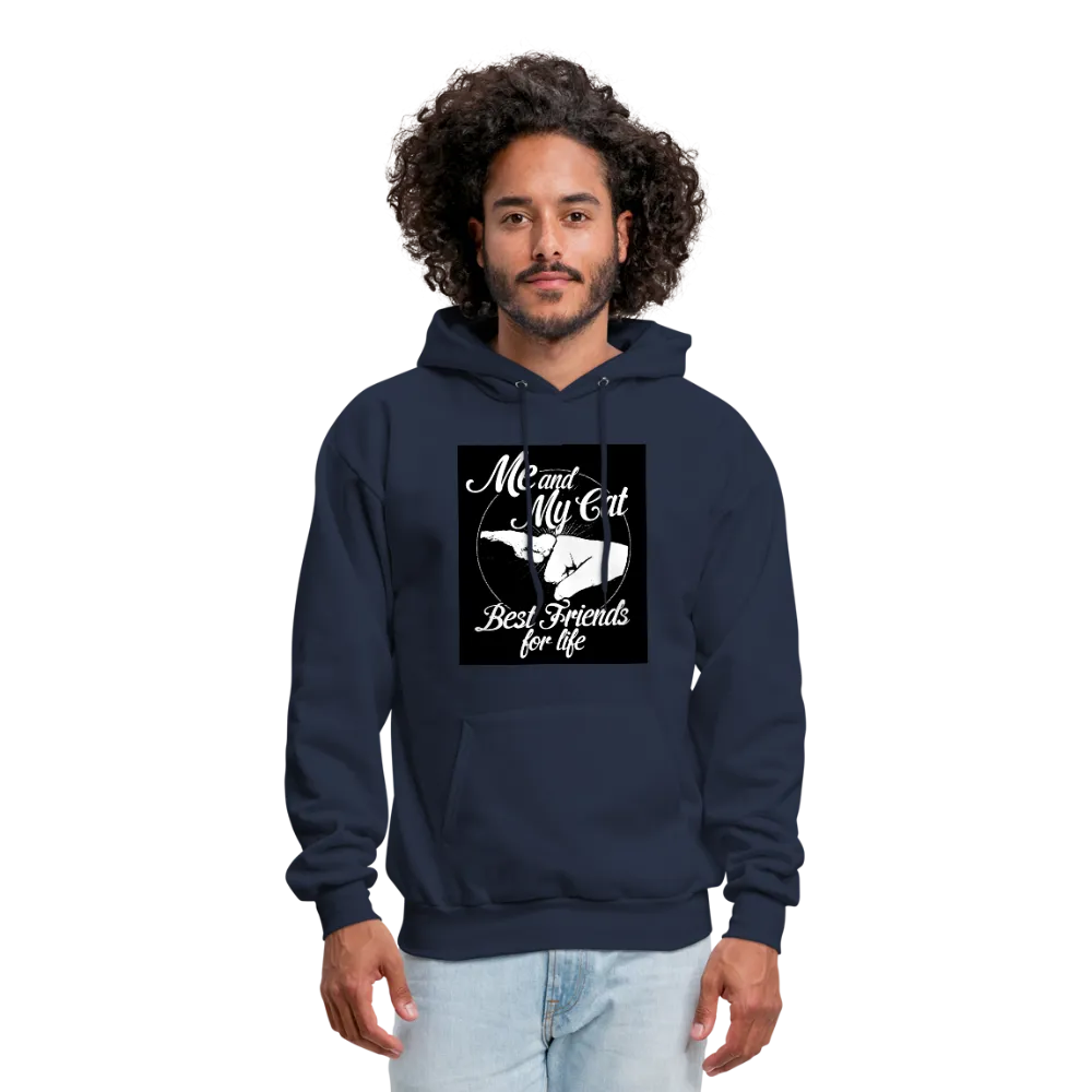 Me & My Cat Best Friends For Life Men's Hoodie