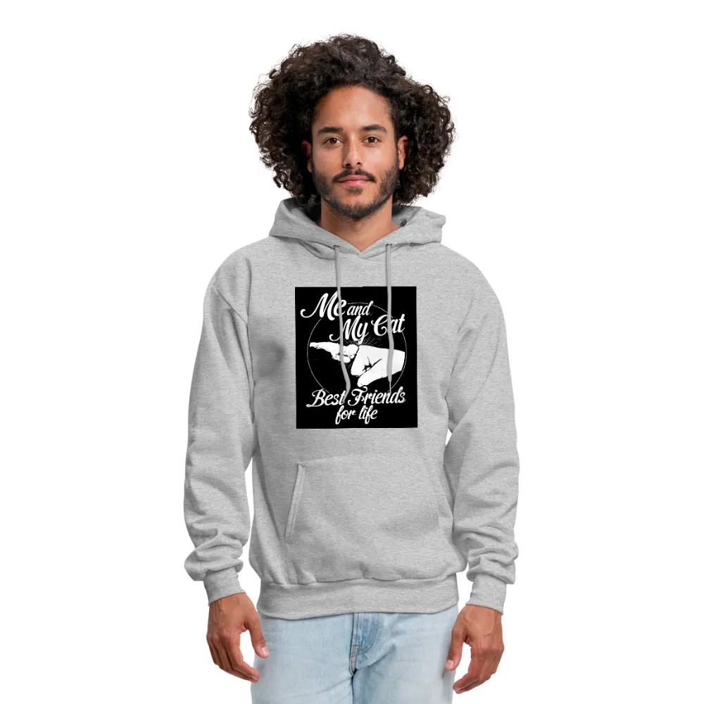 Me & My Cat Best Friends For Life Men's Hoodie