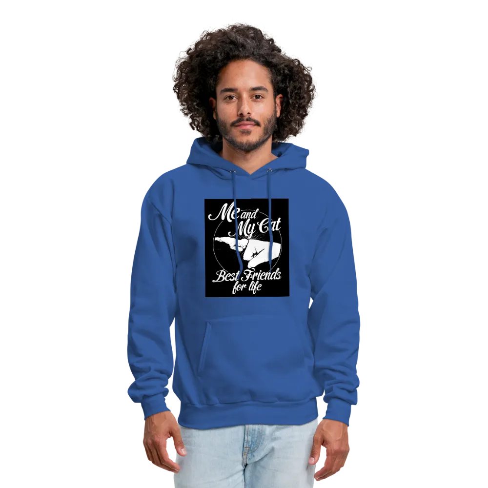 Me & My Cat Best Friends For Life Men's Hoodie