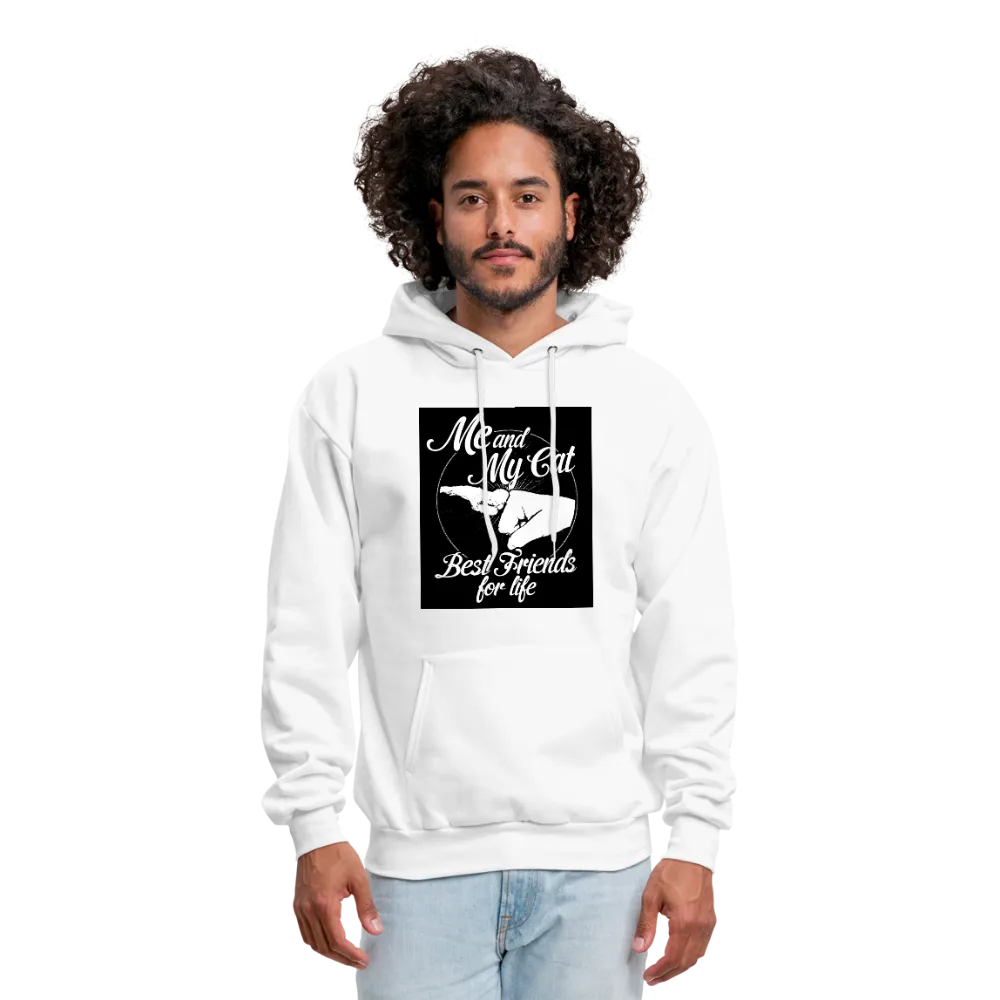 Me & My Cat Best Friends For Life Men's Hoodie