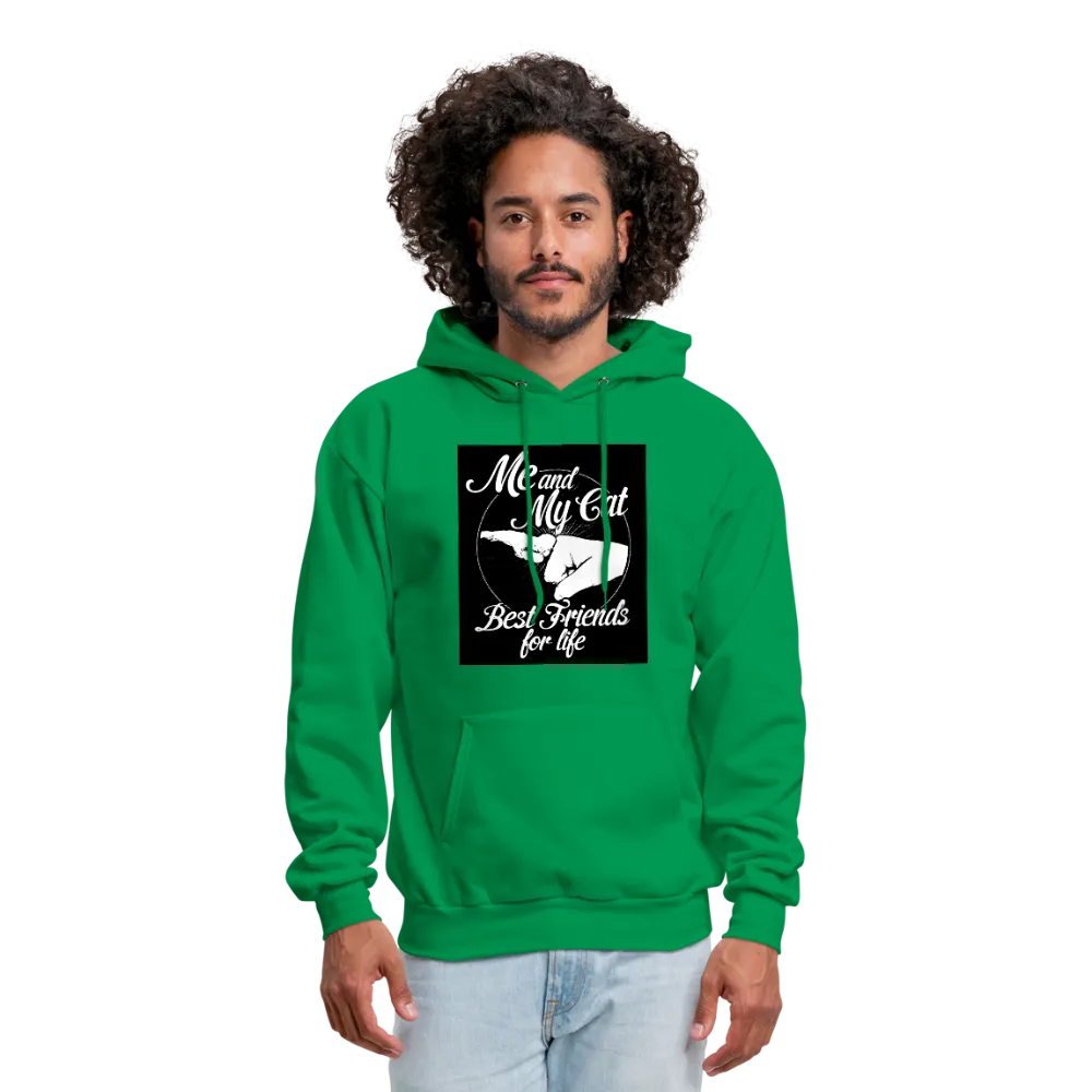 Me & My Cat Best Friends For Life Men's Hoodie