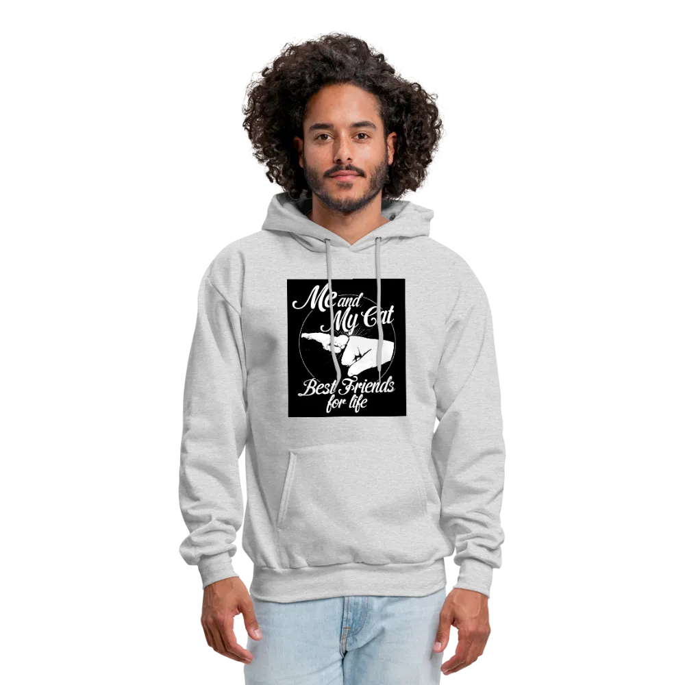 Me & My Cat Best Friends For Life Men's Hoodie