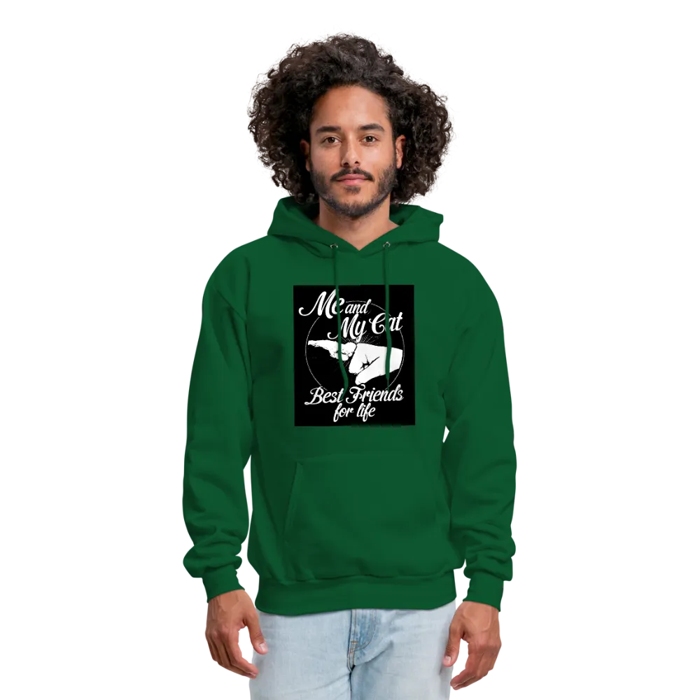 Me & My Cat Best Friends For Life Men's Hoodie