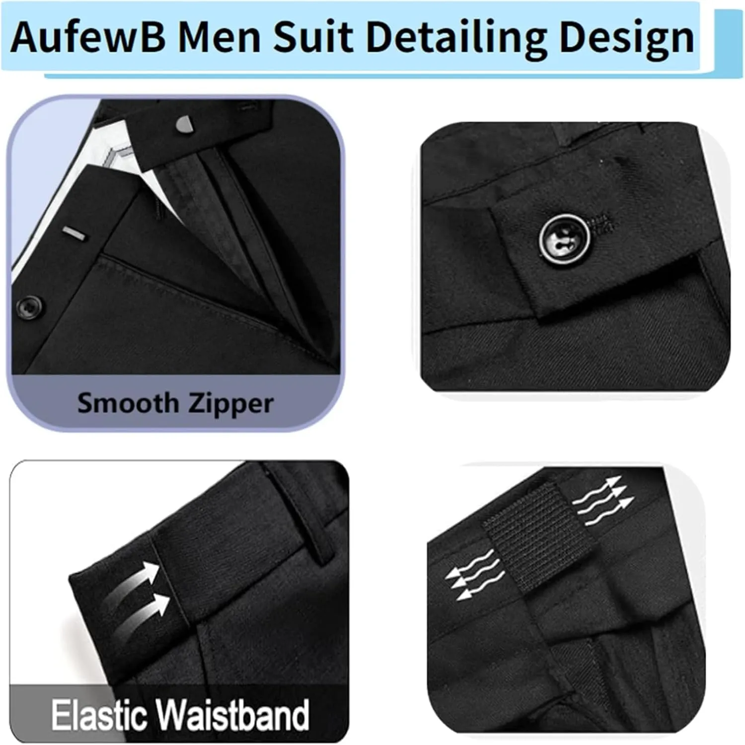 Men Suits Regular Fit 3 Piece Pant Suit Set Wedding Tuxedo Blazer Double Breasted Vest Prom Jacket Mens Formal Suits Outfits