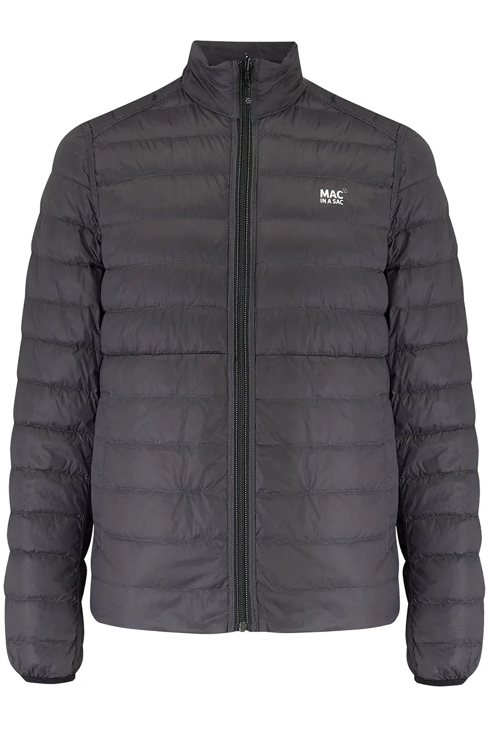 Mens Mac in a Sac Polar Reversible Black/Charcoal