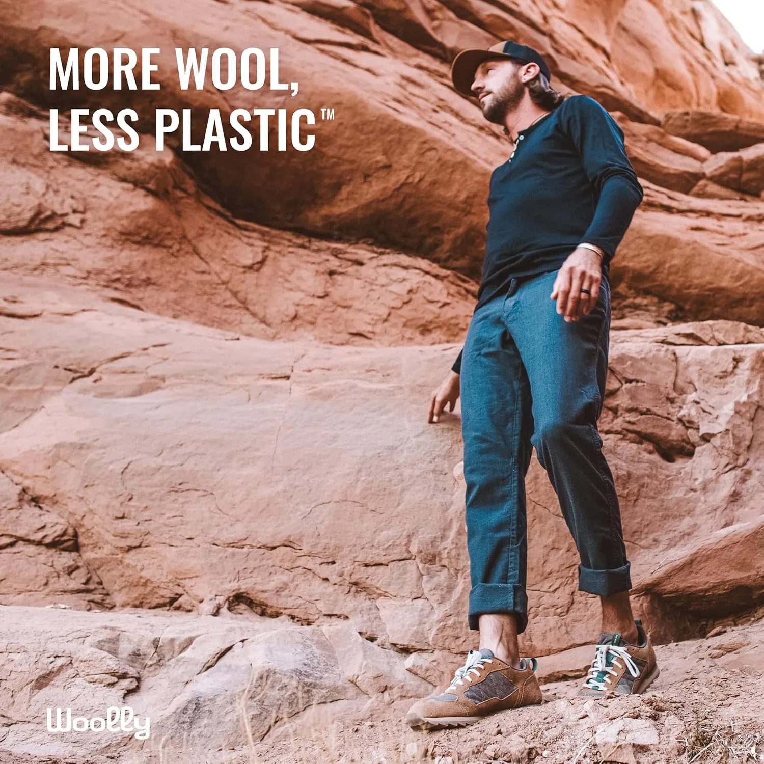 Men's Merino Longhaul Pants by Woolly | Natural Stretch, Stink Free, Seattle Designed