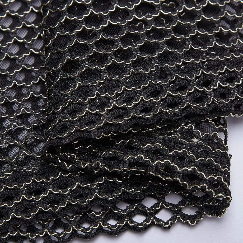 Men's Punk See-through Mesh Vests