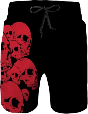 Mens Swim Trunks with Mesh Lining,Quick Dry Swimsuit Board Shorts Beach Pants Swimwear Bathing Suits
