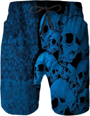 Mens Swim Trunks with Mesh Lining,Quick Dry Swimsuit Board Shorts Beach Pants Swimwear Bathing Suits