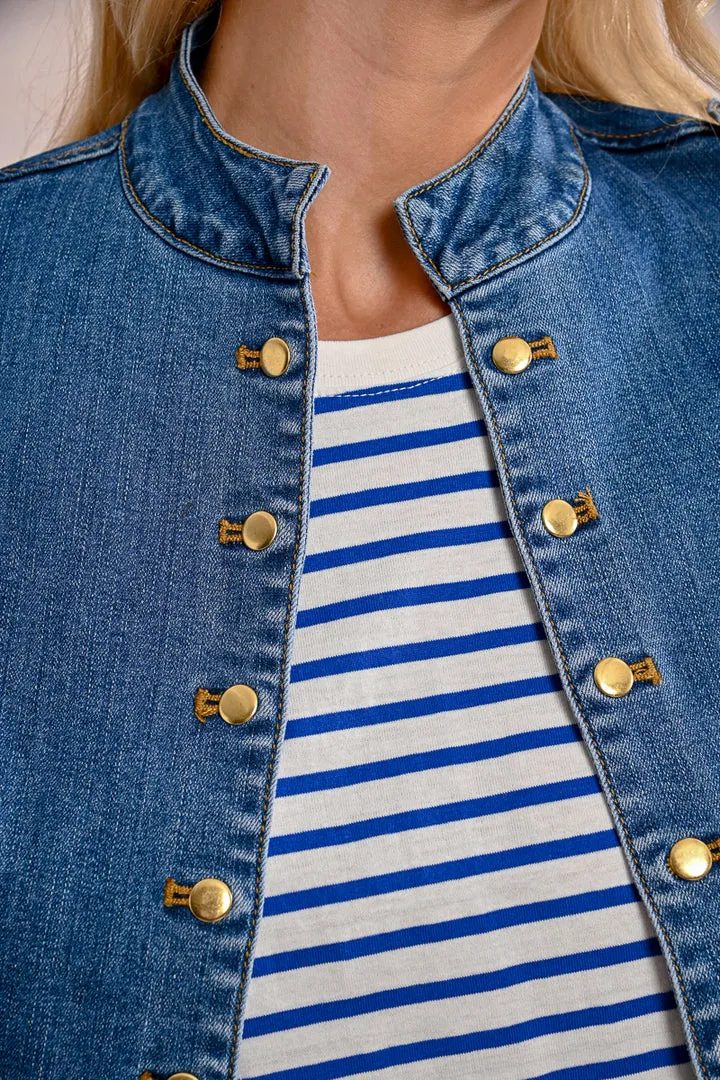 Molly Bracken Denim Blue Jeans Jacket