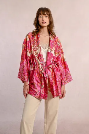 Molly Bracken Pink Daphne Kimono
