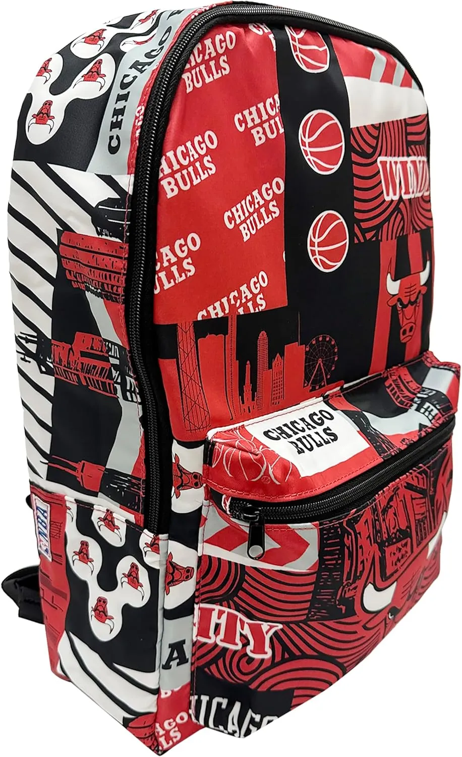Pro Specialties Group Chicago Bulls basketball travel backpack, hiking, gym Backpack durable bag designed for men and women. Ideal for Adults, extra-large & waterproof use for various activities