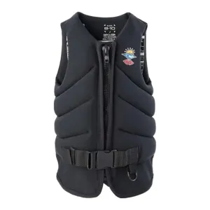 RIP CURL BOYS DAWN PATROL BUOYANCY VEST - BLACK