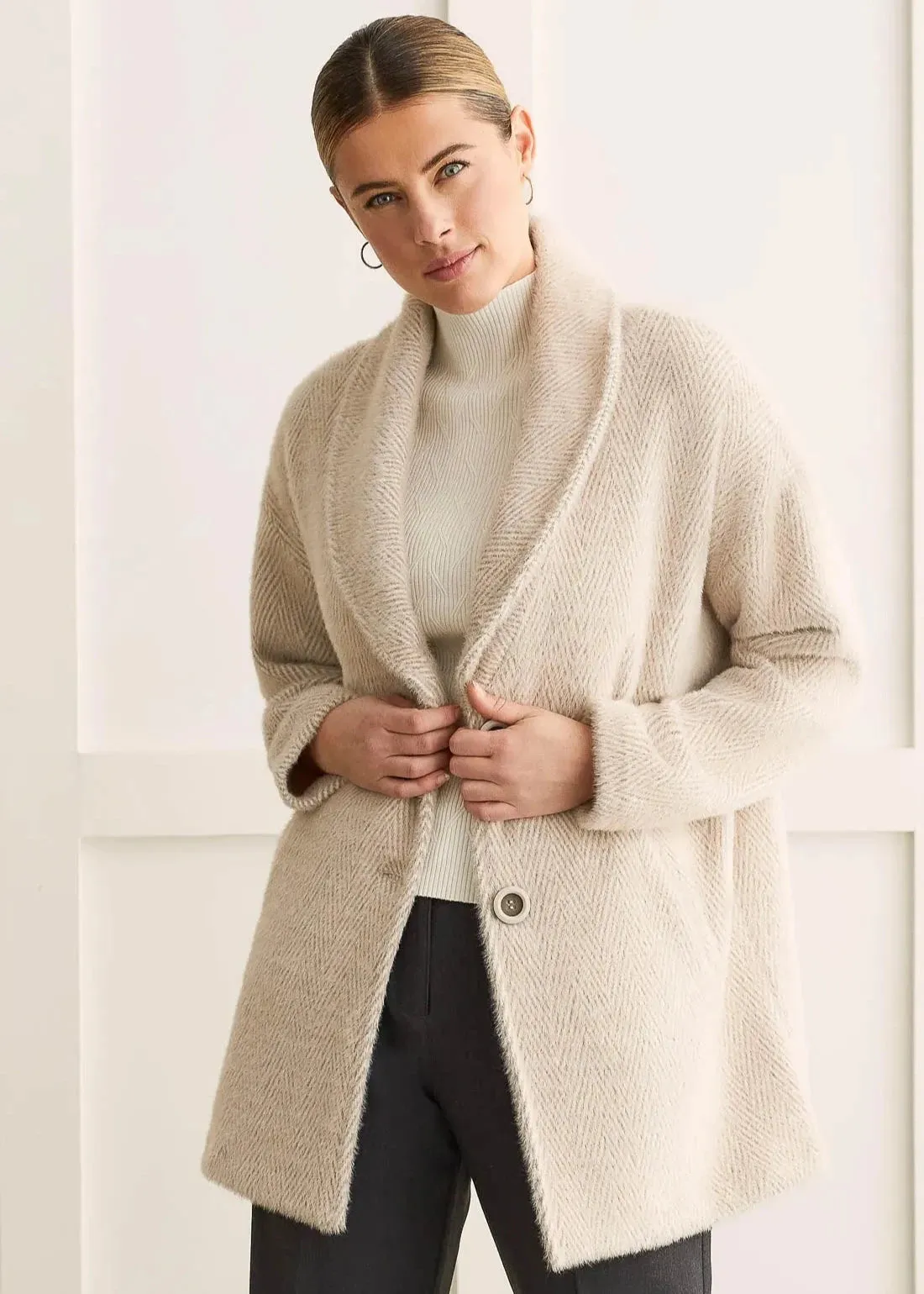 Shawl Collar Coat
