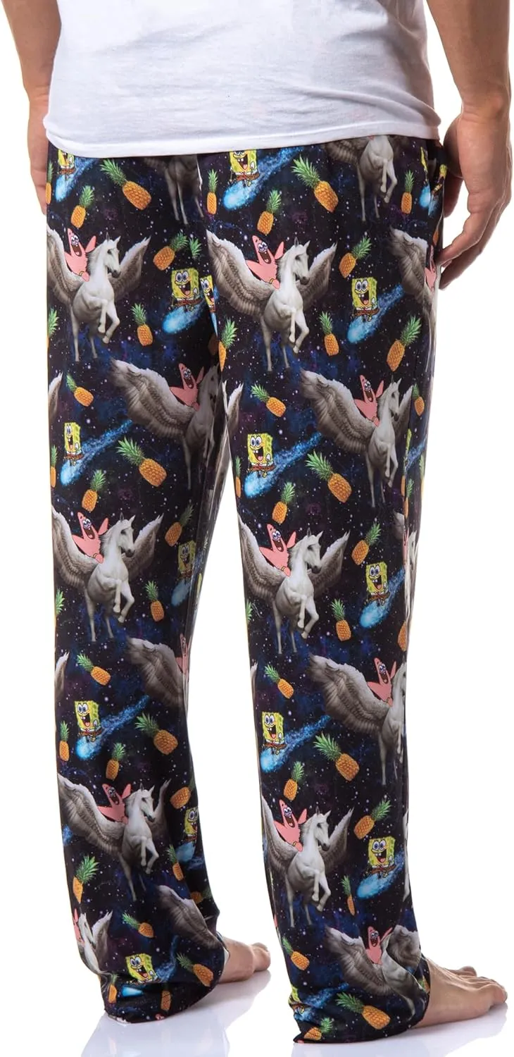 SpongeBob SquarePants Mens' Patrick Star Galaxy Tossed Sleep Pajama Pants