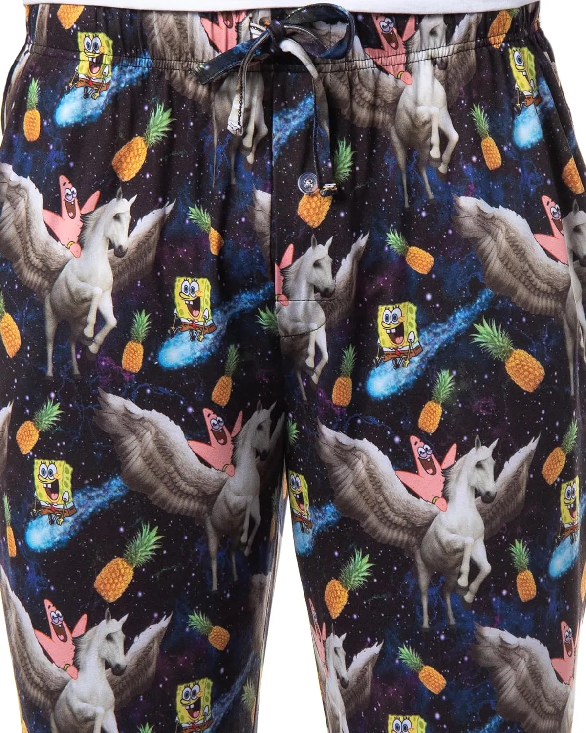 SpongeBob SquarePants Mens' Patrick Star Galaxy Tossed Sleep Pajama Pants
