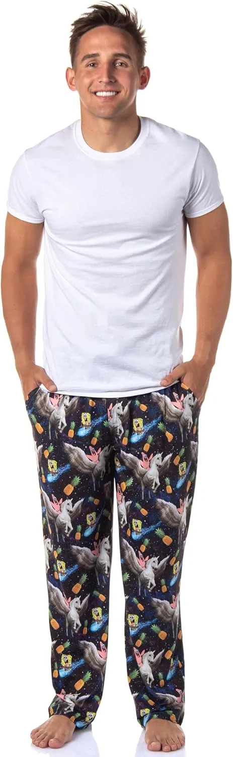 SpongeBob SquarePants Mens' Patrick Star Galaxy Tossed Sleep Pajama Pants