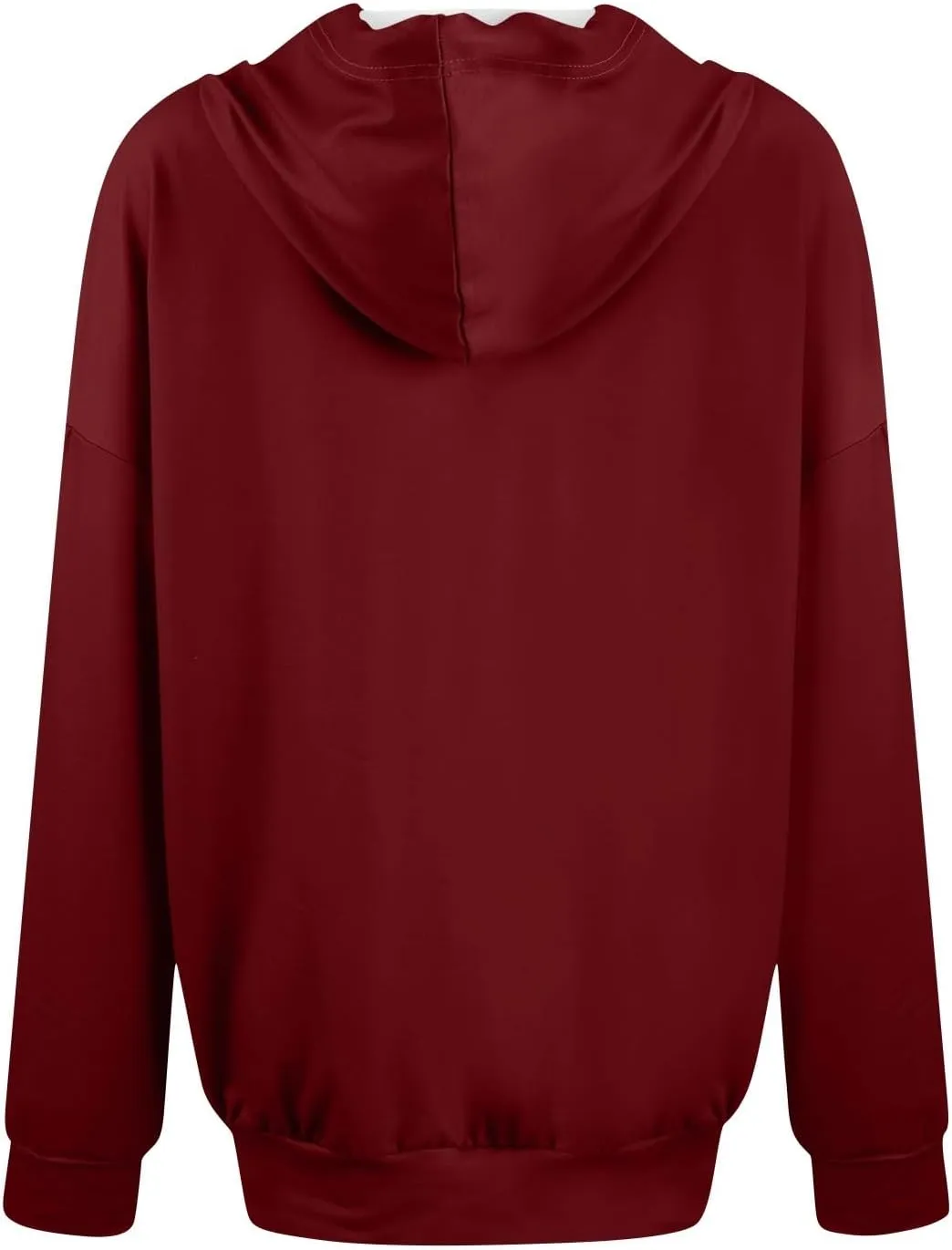 sweatshirts for women oversized hoodies fashion long sleeve button pullover sweater tops 2024 fall winter clothes