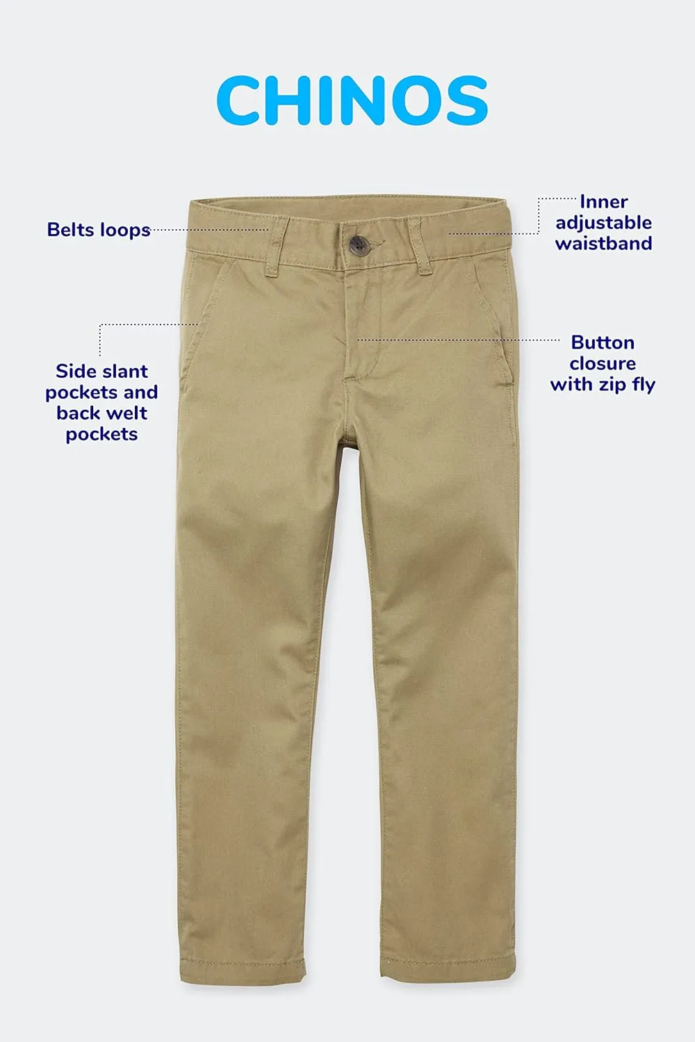 The Children'S Place Baby-Boys And Toddler Stretch Chino Pants