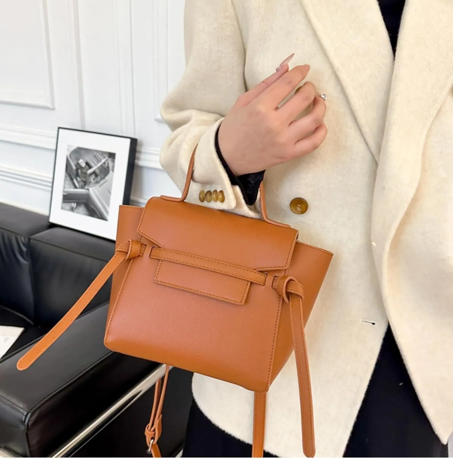Tote Bag for Women Top Handle Handbag Crossbody Bags for Women Leather Shoulder Bags Hobo Well made