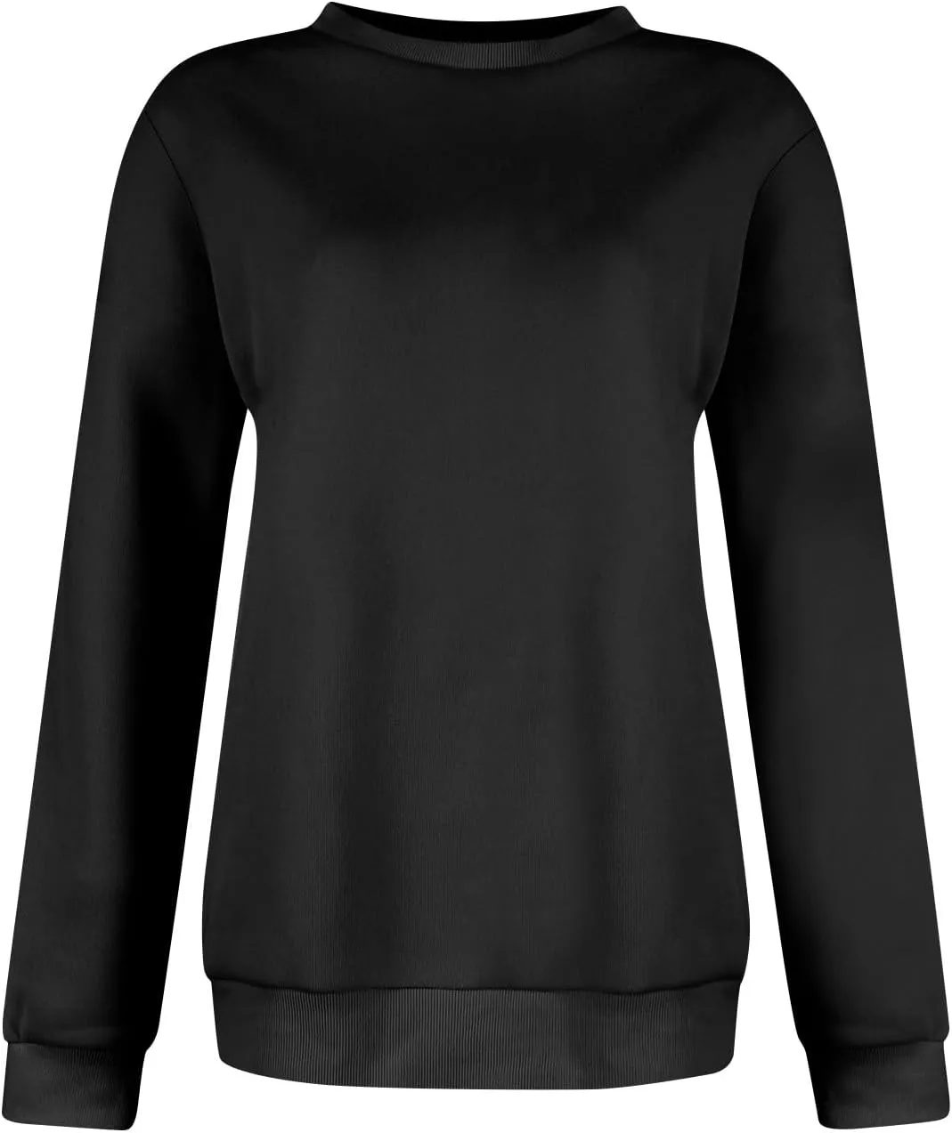 Women Long Sleeve Crewneck Fall Sweatshirt Hoodies Oversized Fleece Pullover Tops Y2k Teen Girls Preppy Clothes 2024