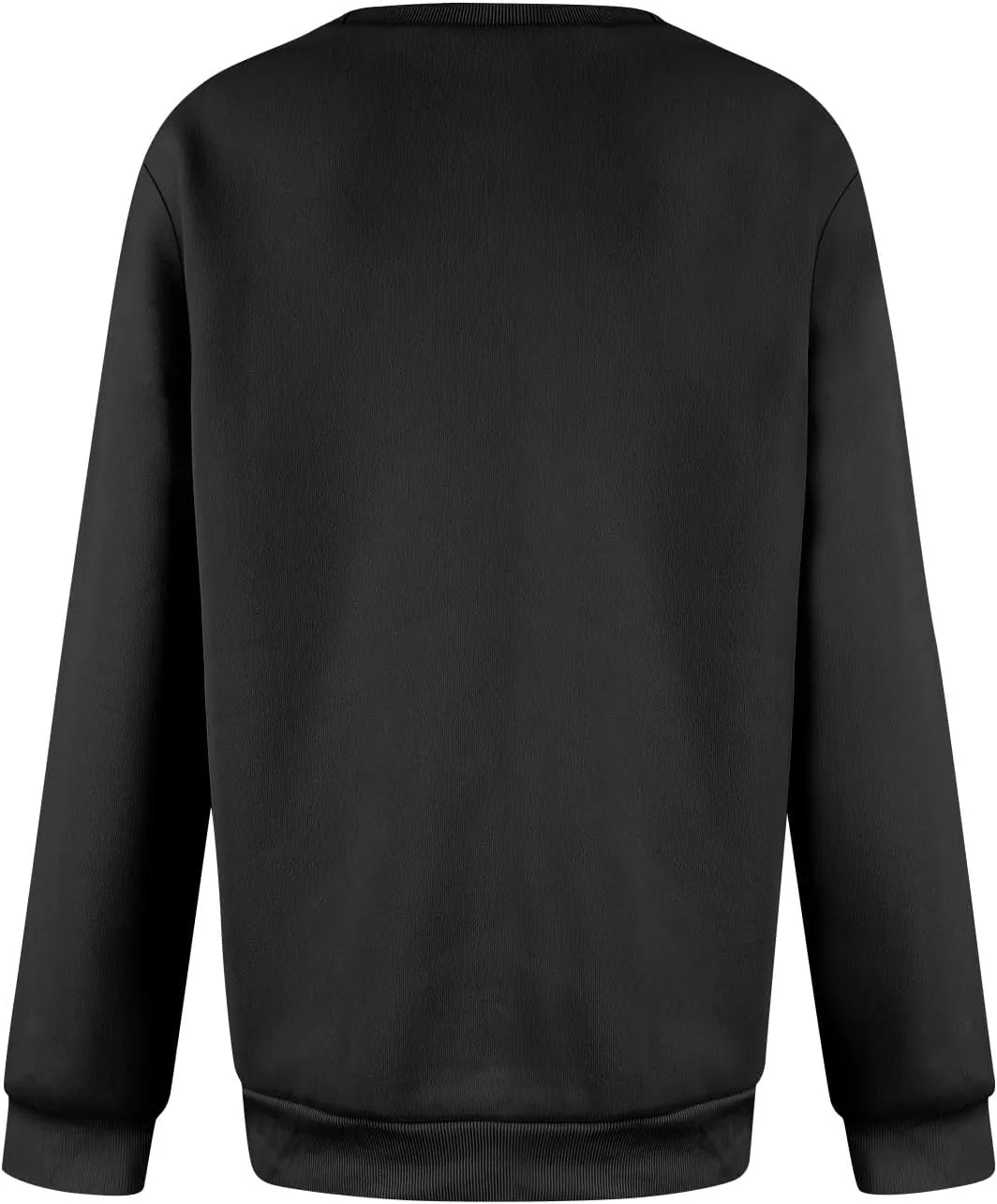 Women Long Sleeve Crewneck Fall Sweatshirt Hoodies Oversized Fleece Pullover Tops Y2k Teen Girls Preppy Clothes 2024