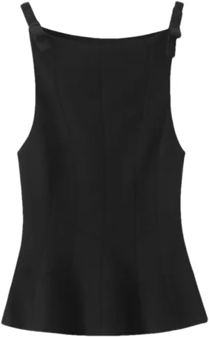 Women's Solid Color Casual Square Neck Simple Multi-Color Sleeveless Camisole Top