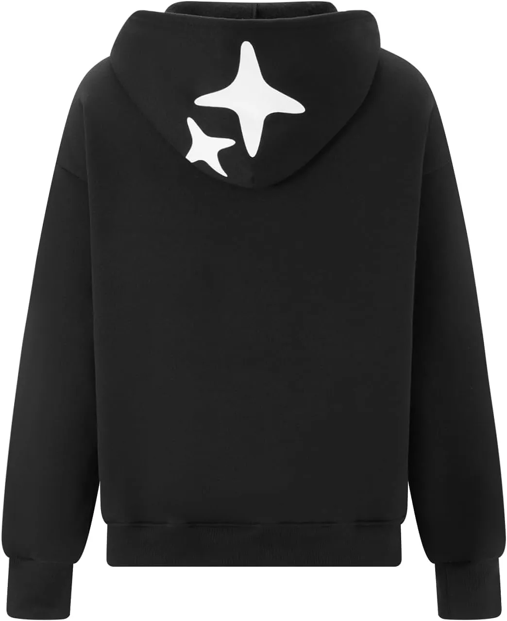 Yoawdats Spider Web Hoodie Sweatshirt Y2K Graphic Long Sleeve Punk Tops Men Women Harajuku Oversized Pullover Streetwear