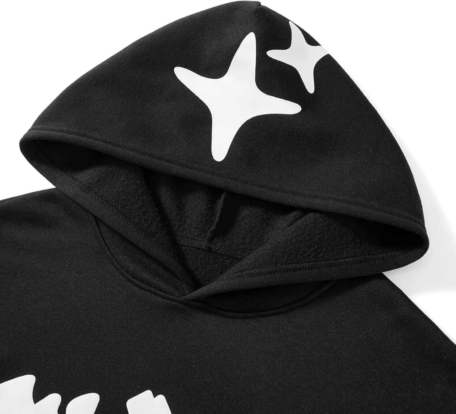 Yoawdats Spider Web Hoodie Sweatshirt Y2K Graphic Long Sleeve Punk Tops Men Women Harajuku Oversized Pullover Streetwear