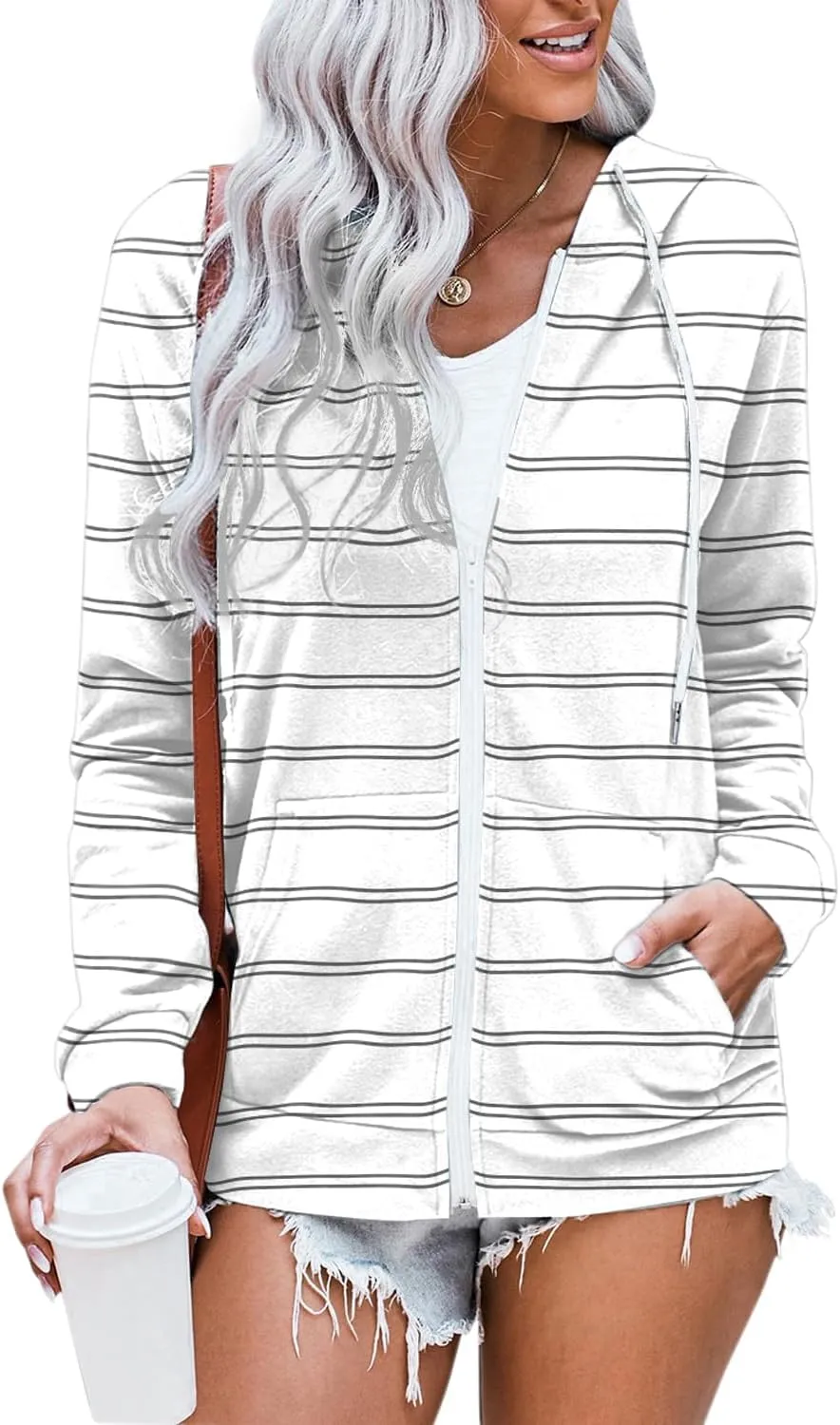YOCUR Womens Tie Dye Crewneck Pullover Shirt Lightweight Sweatshirt Casual Loose Trendy Puff Sleeves Long Sleeve Tops